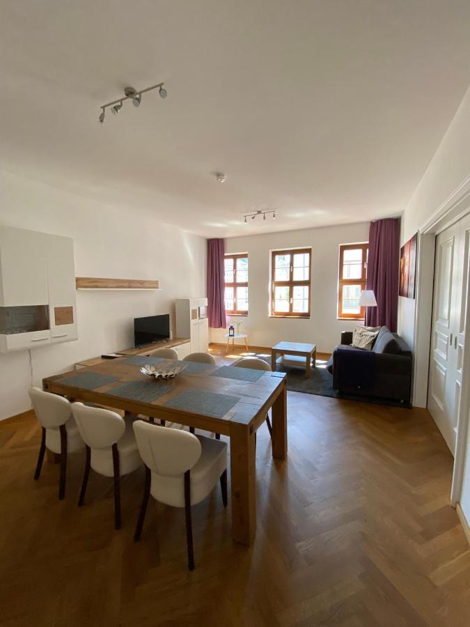 Grosszuegiges Apartment Mit Blick Zur Frauenkirche Dresden Buitenkant foto
